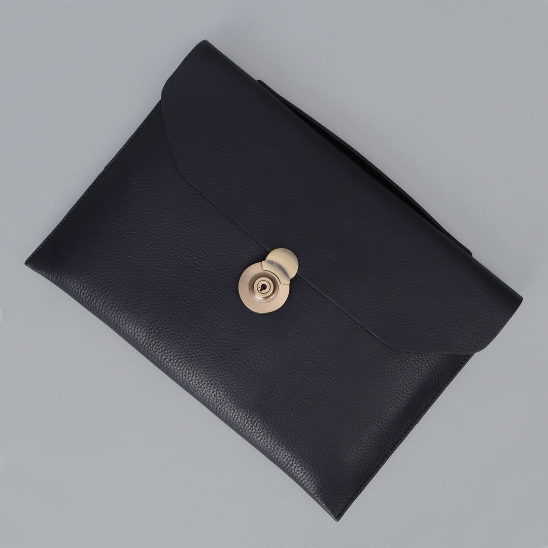 Havana Leather Laptop Folio
