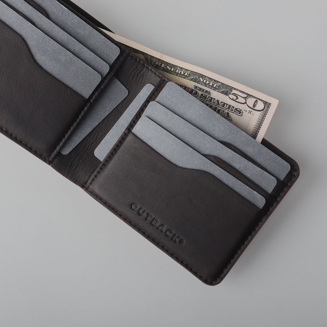 Bi-Fold Leather Wallet