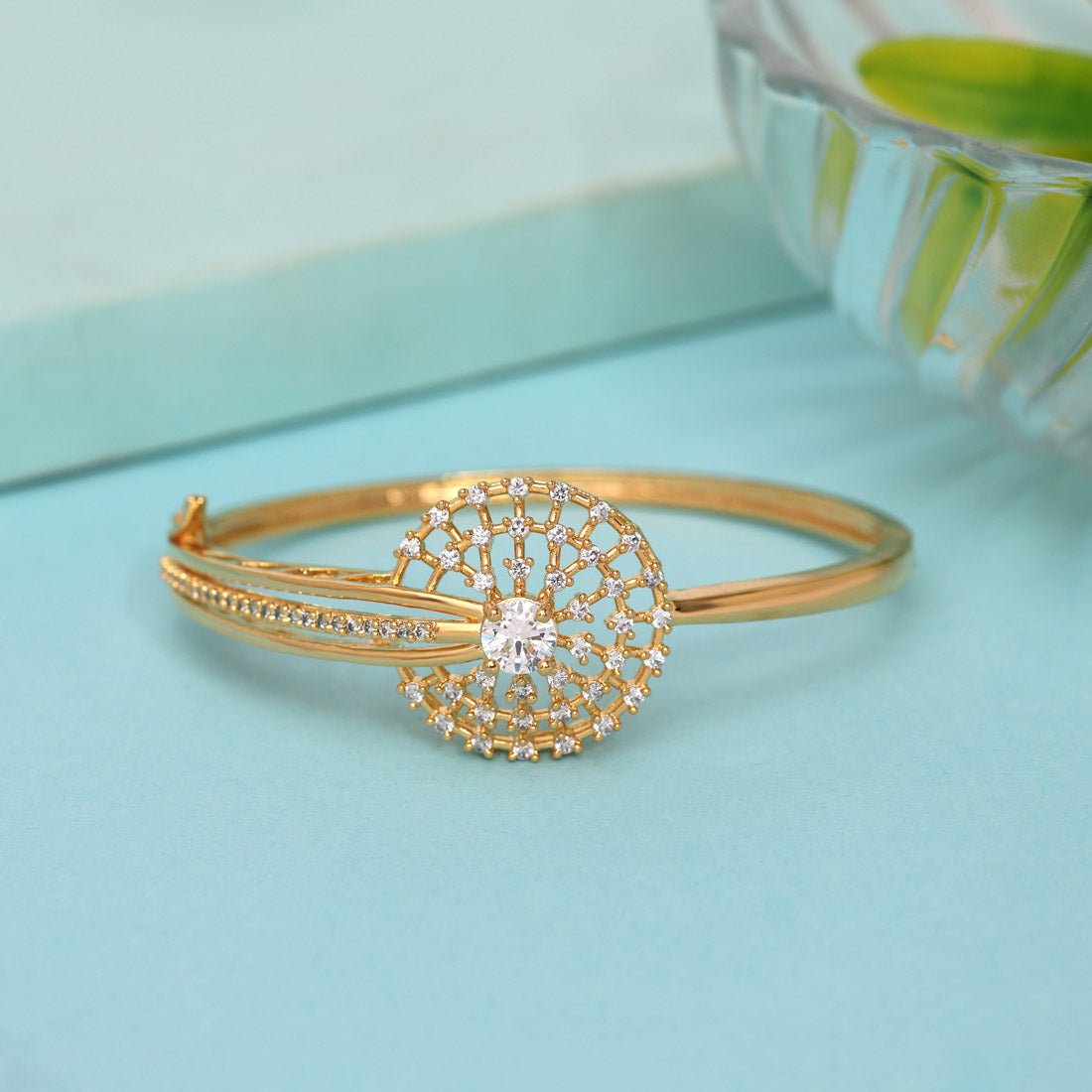 White Color American Diamond Bracelet