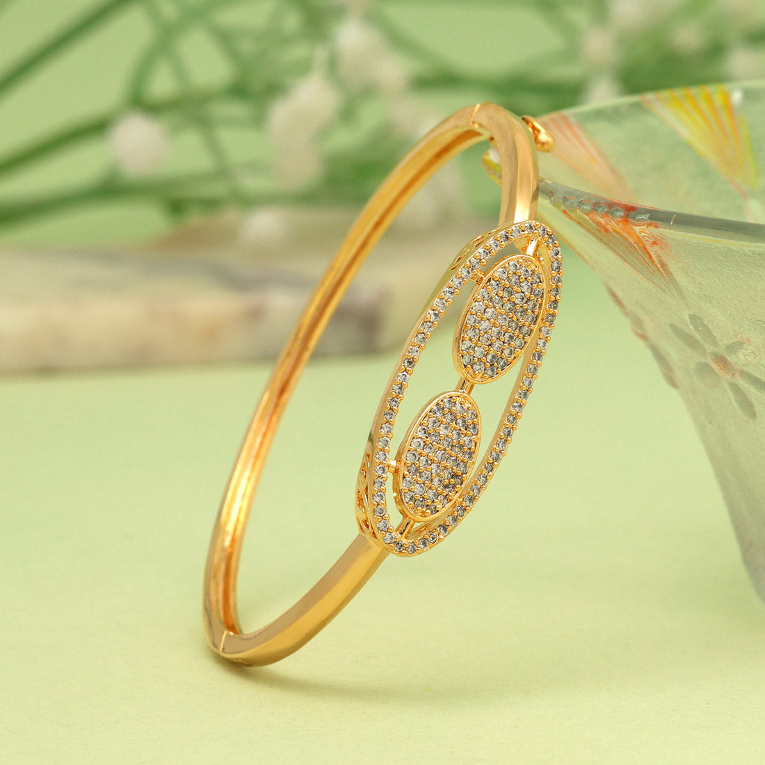 White Color American Diamond Bracelet