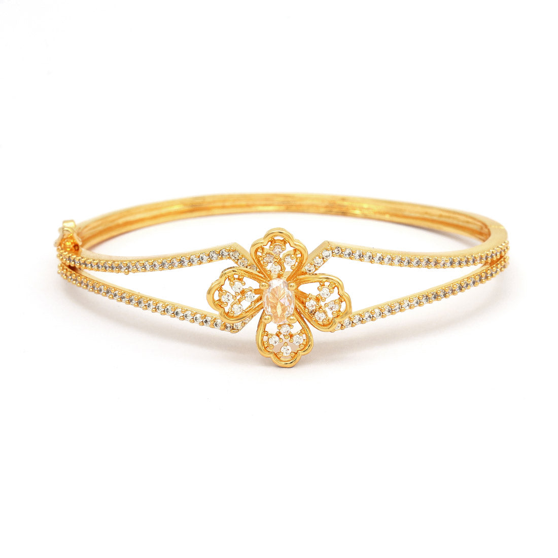 White Color American Diamond Bracelet
