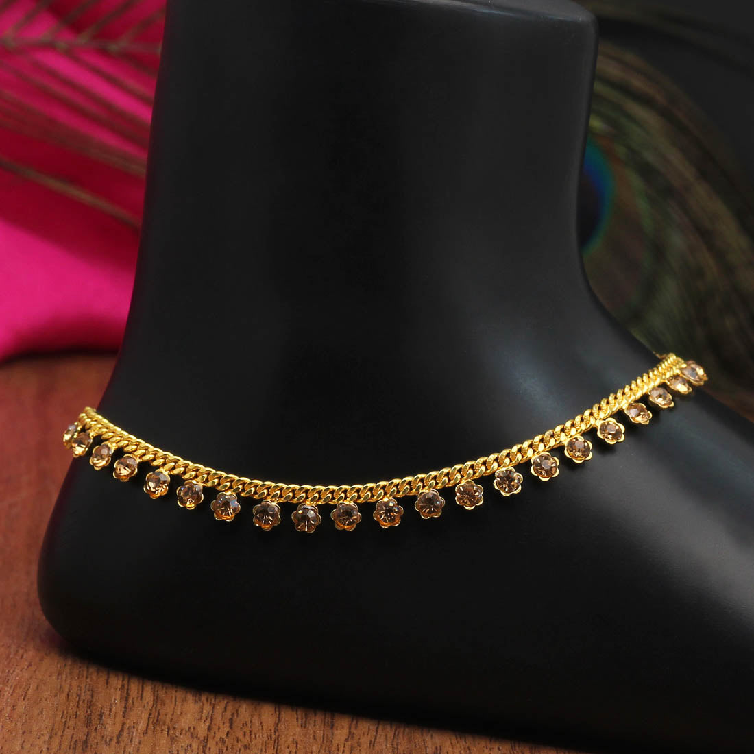 Gold Color Anklets