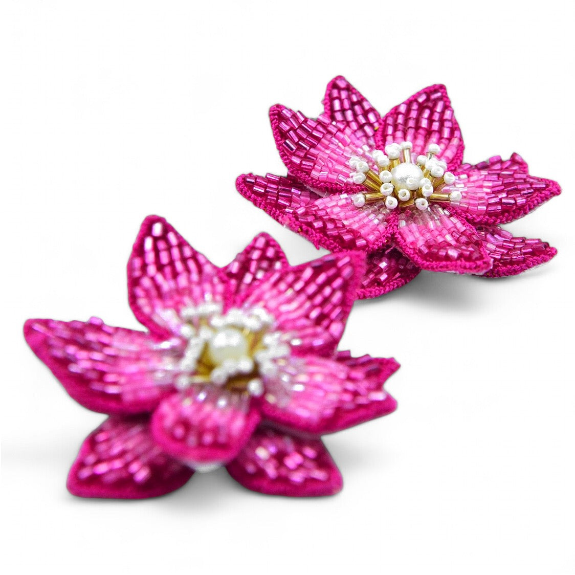 Eternal Bloom Earrings - Pink
