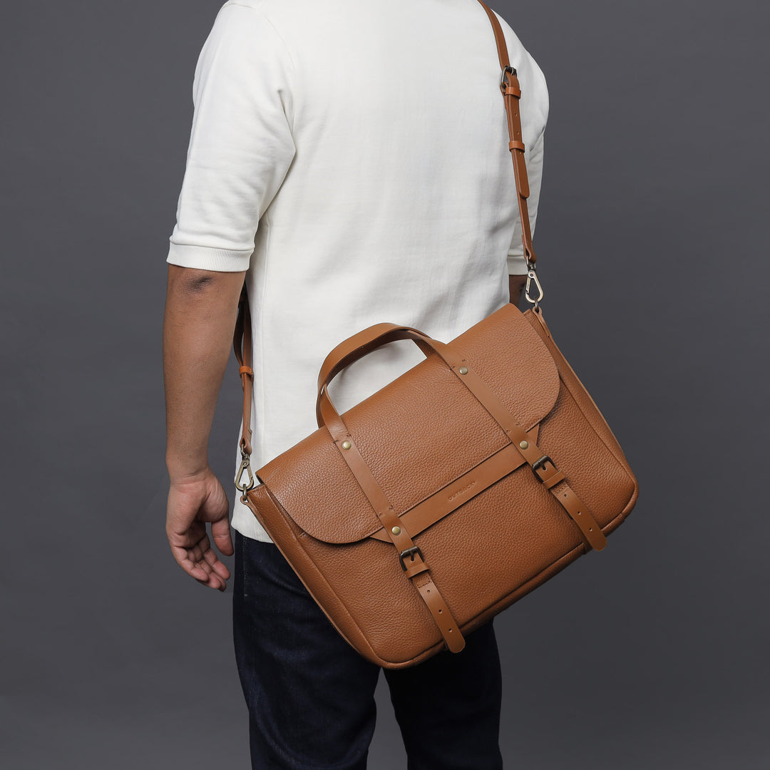 Oslo Leather Briefcase
