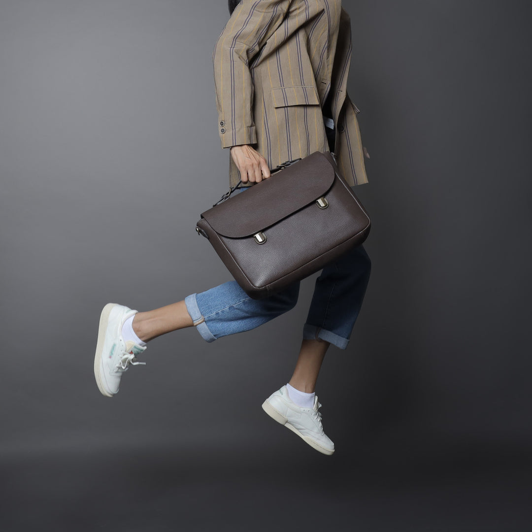 London Leather Briefcase
