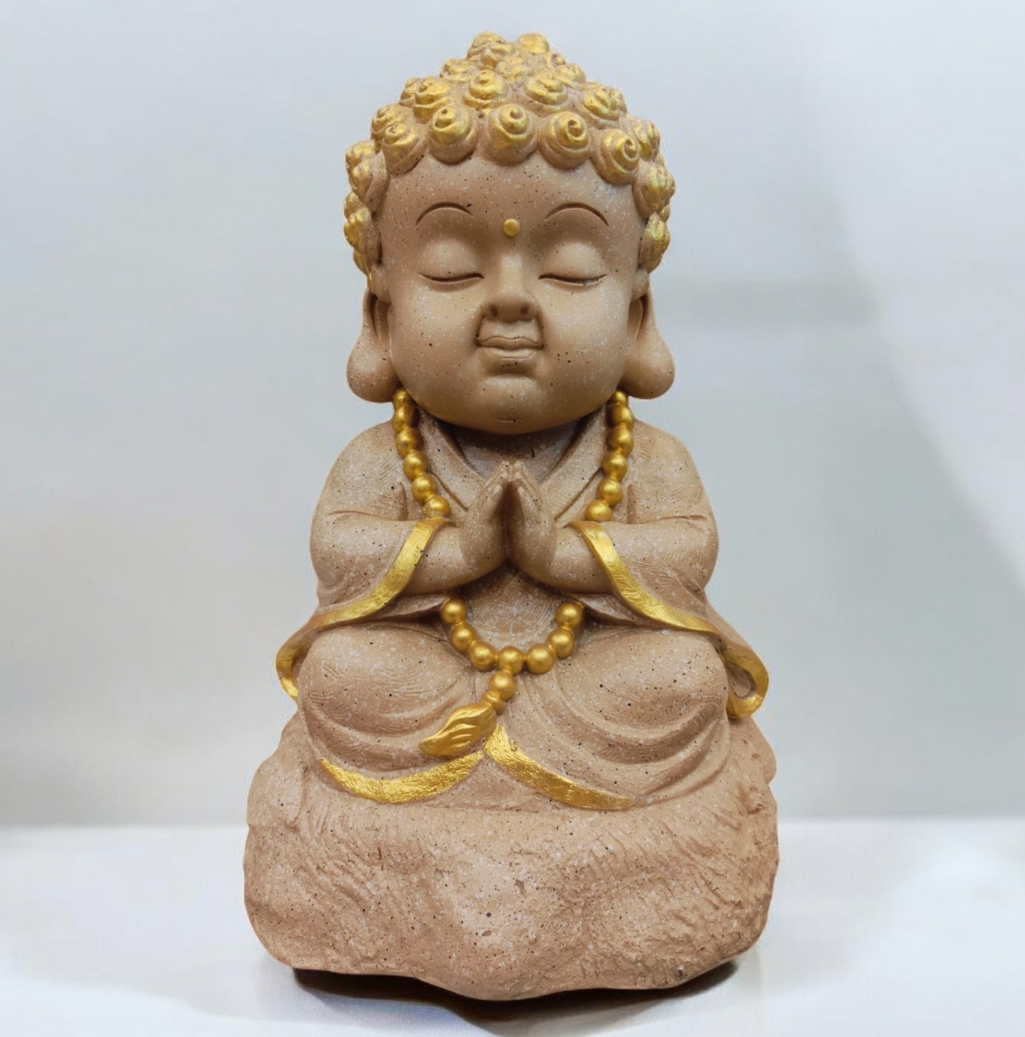 Smiling Buddha Big (Brown)