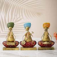 Set Of 3 Sardar Metal