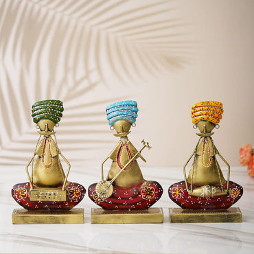 Set Of 3 Sardar Metal