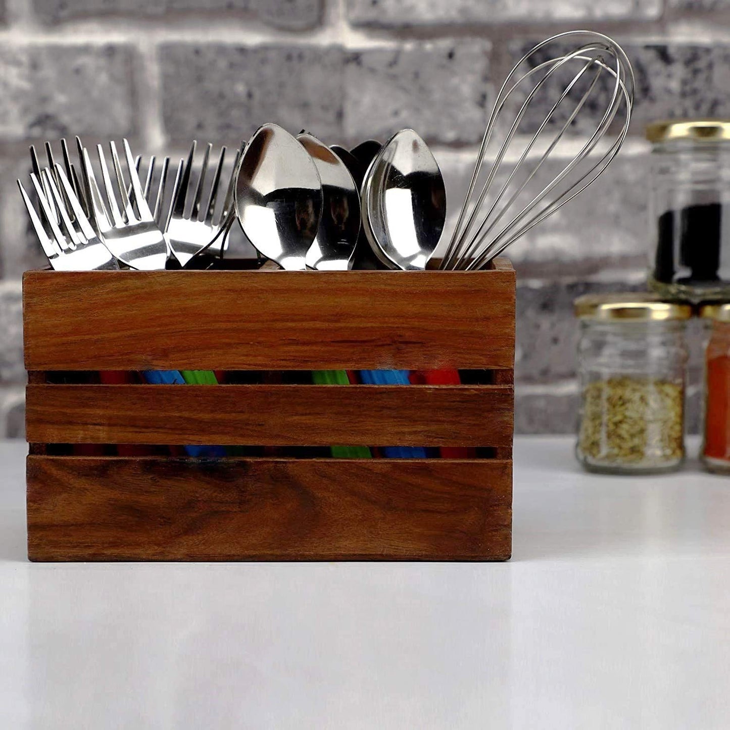 Wooden spoon  stand small