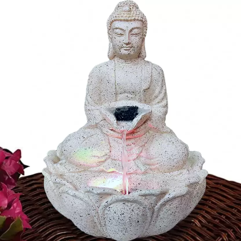 White Buddha Fountain