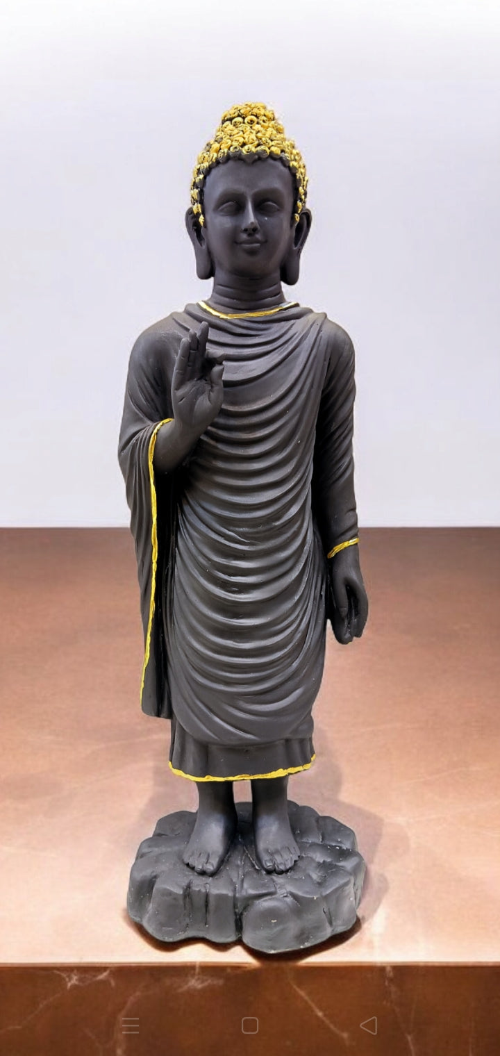 Buddha Standing Black