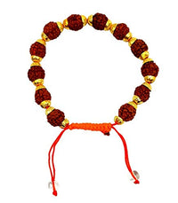 Rudraksh + Dhaga Bracelet