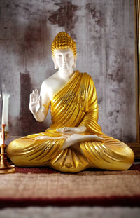 Golden 2 feet buddha