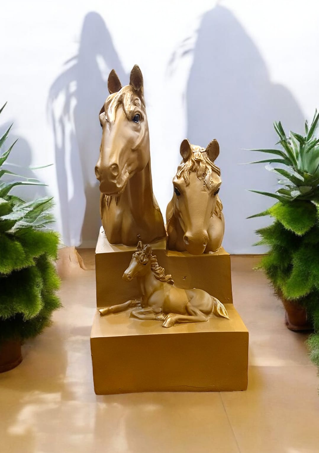 Brown Horse Family