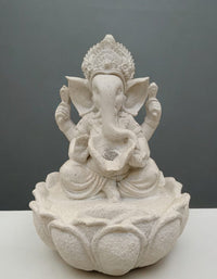 Ganesh Fountain White