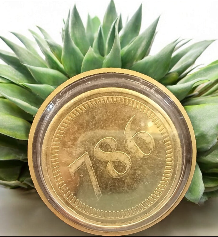 786 Brass Coin
