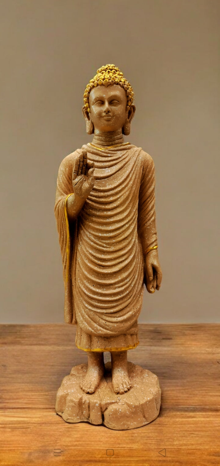 Buddha Standing  Brown