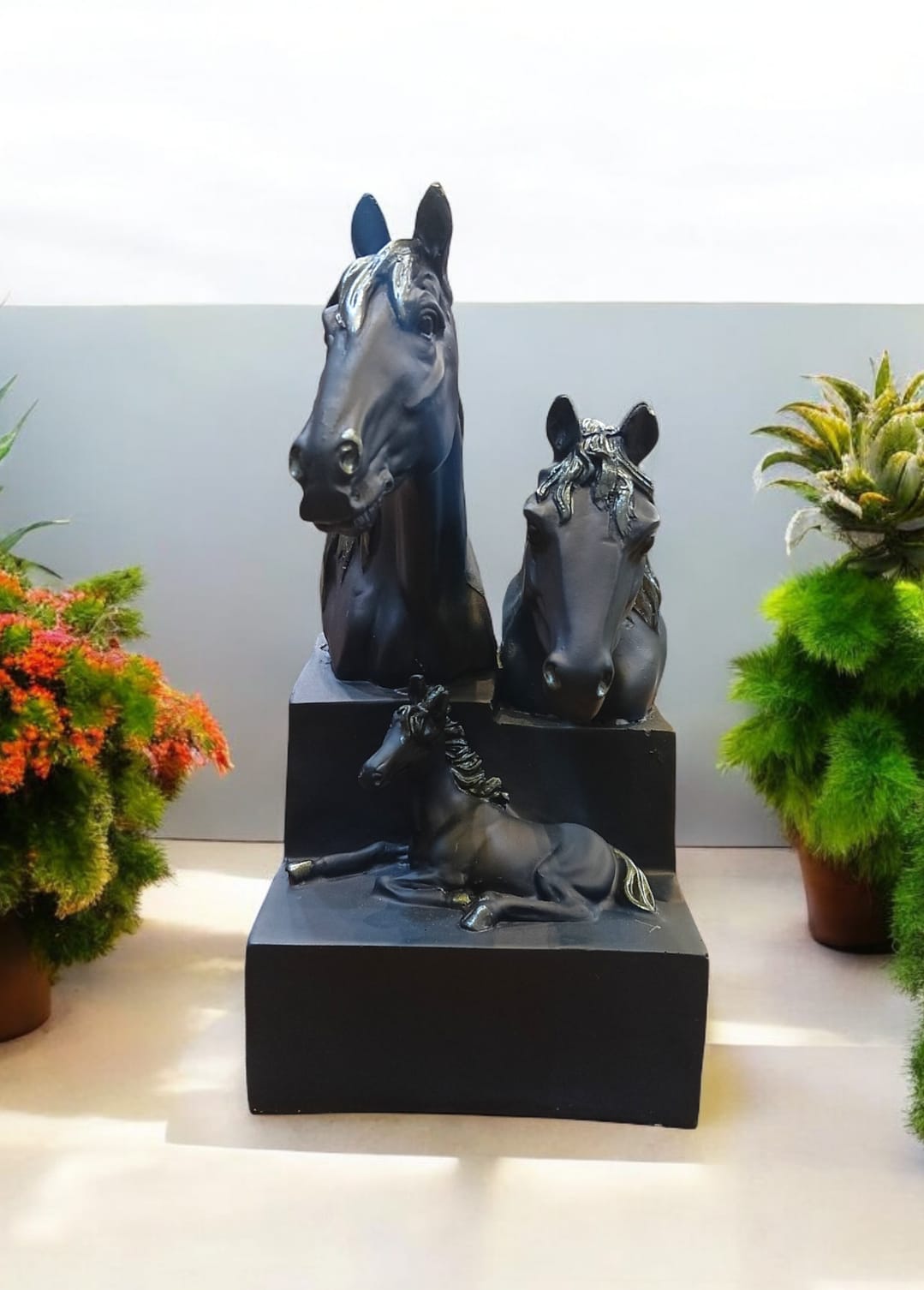 Blue Horse Family