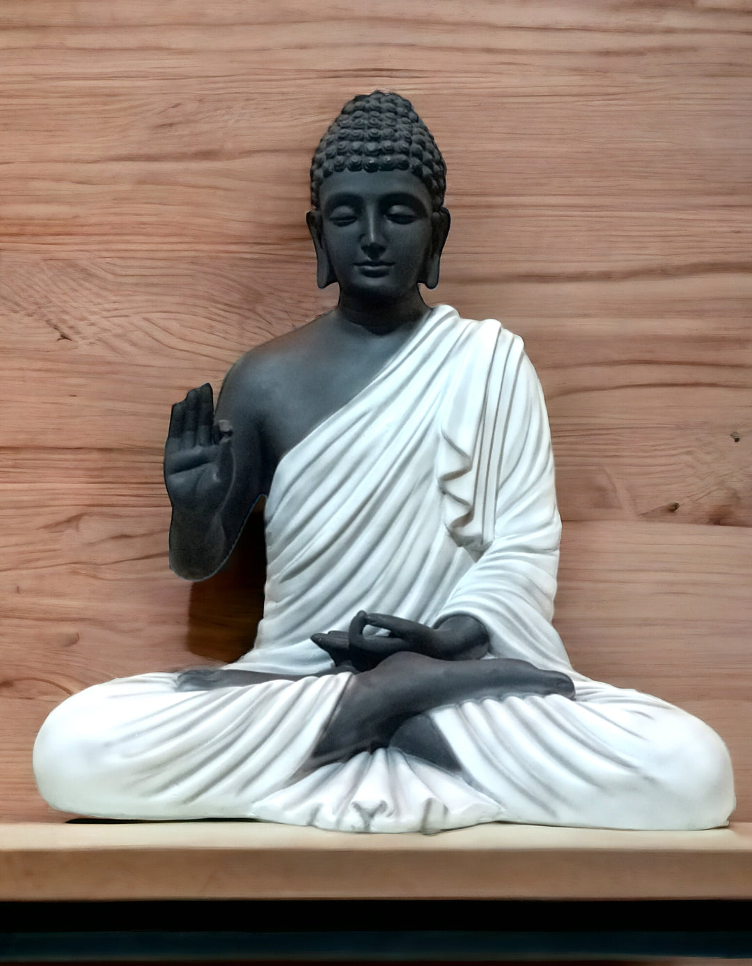 White Black Buddha