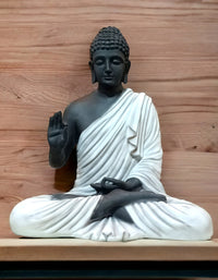 White Black Buddha
