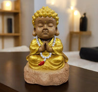 Smiling Buddha Big (Golden)