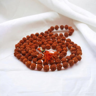 5 Mukhi Rudraksh Mala (Small Beads)