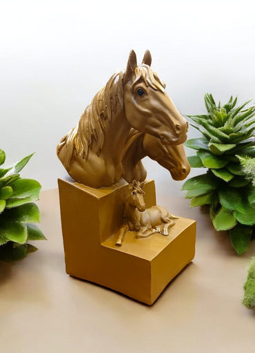Brown Horse Family