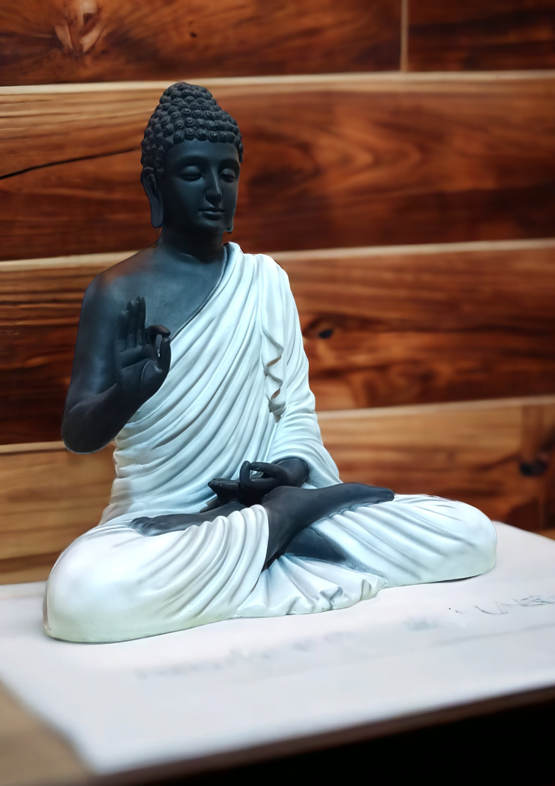 White Black Buddha