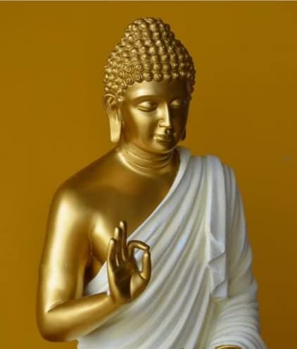 Golden White Buddha