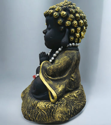 Smiling Buddha Big (Black)