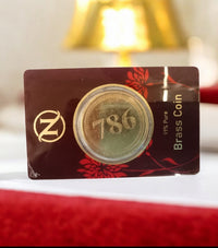 786 Brass Coin