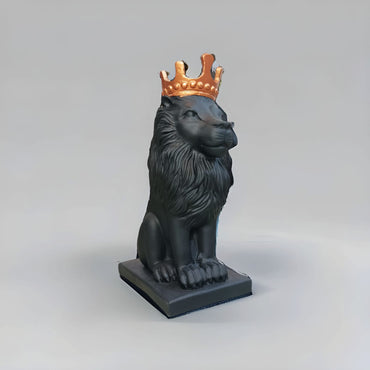 Crown Lion ( Black)