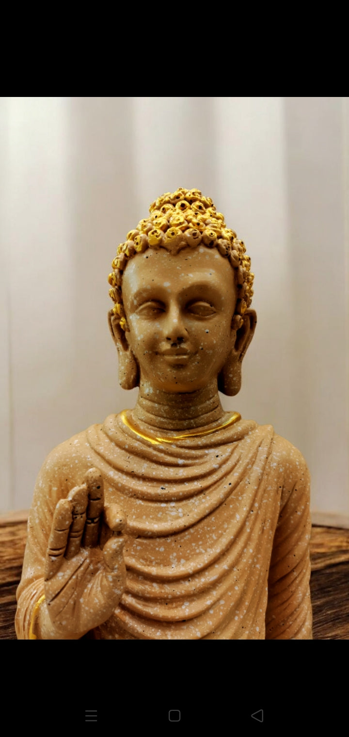 Buddha Standing  Brown