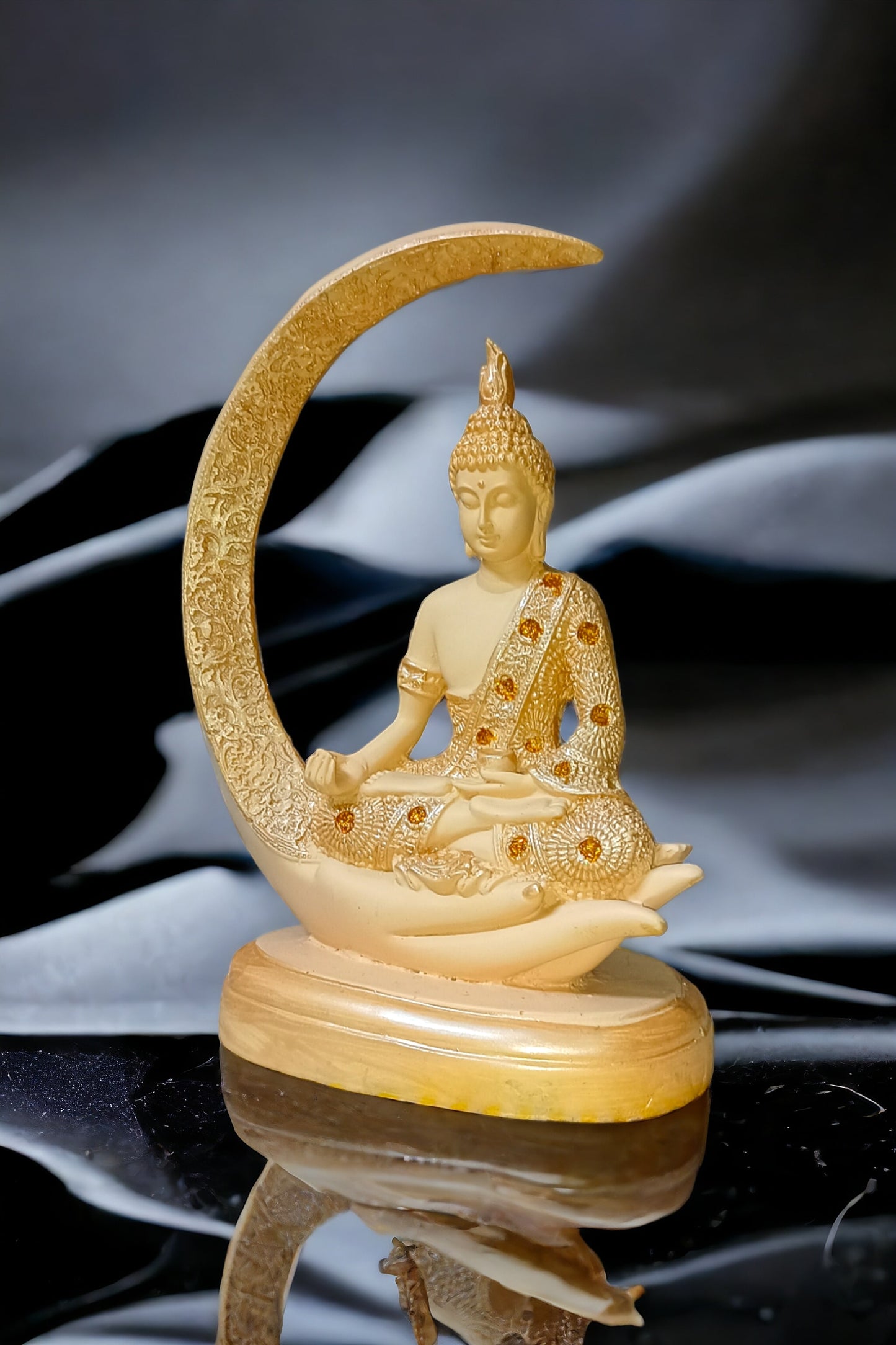 Moon Buddha Yellow