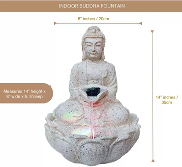 White Buddha Fountain