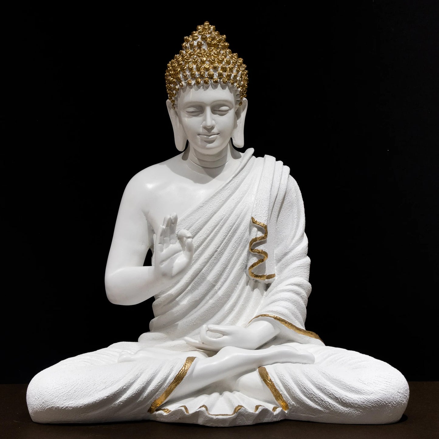 White Golden Buddha