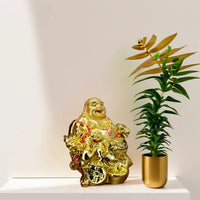 Sitting Gold Plated Buddha