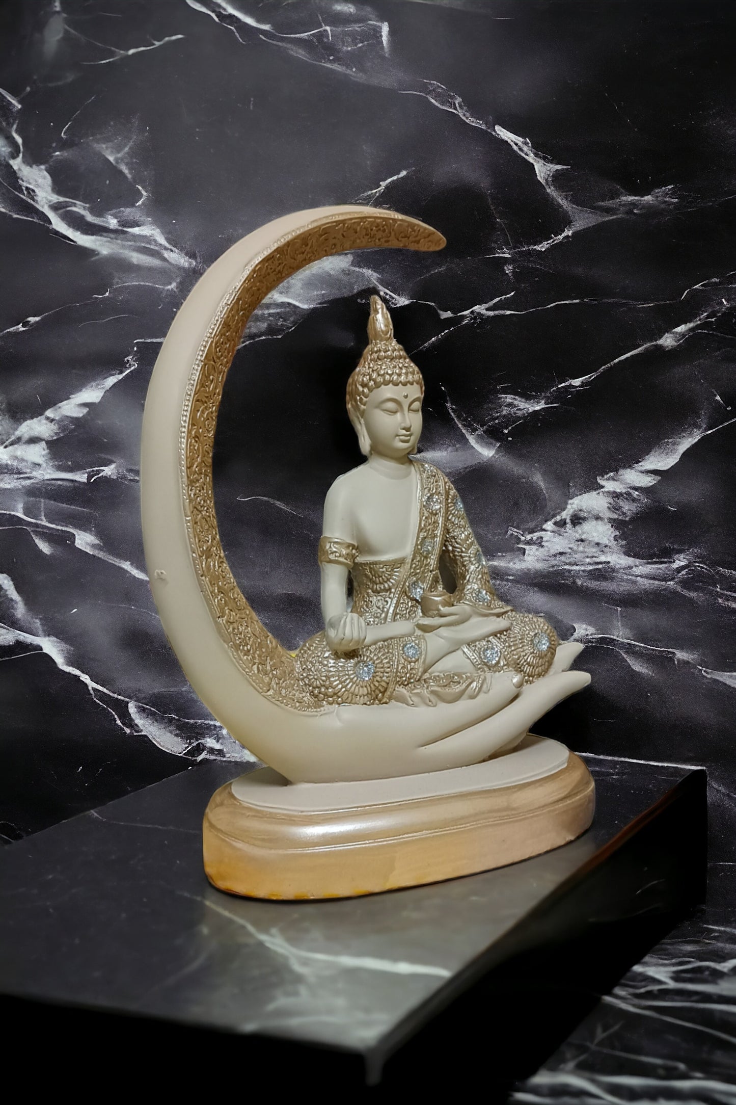 Moon Buddha Grey
