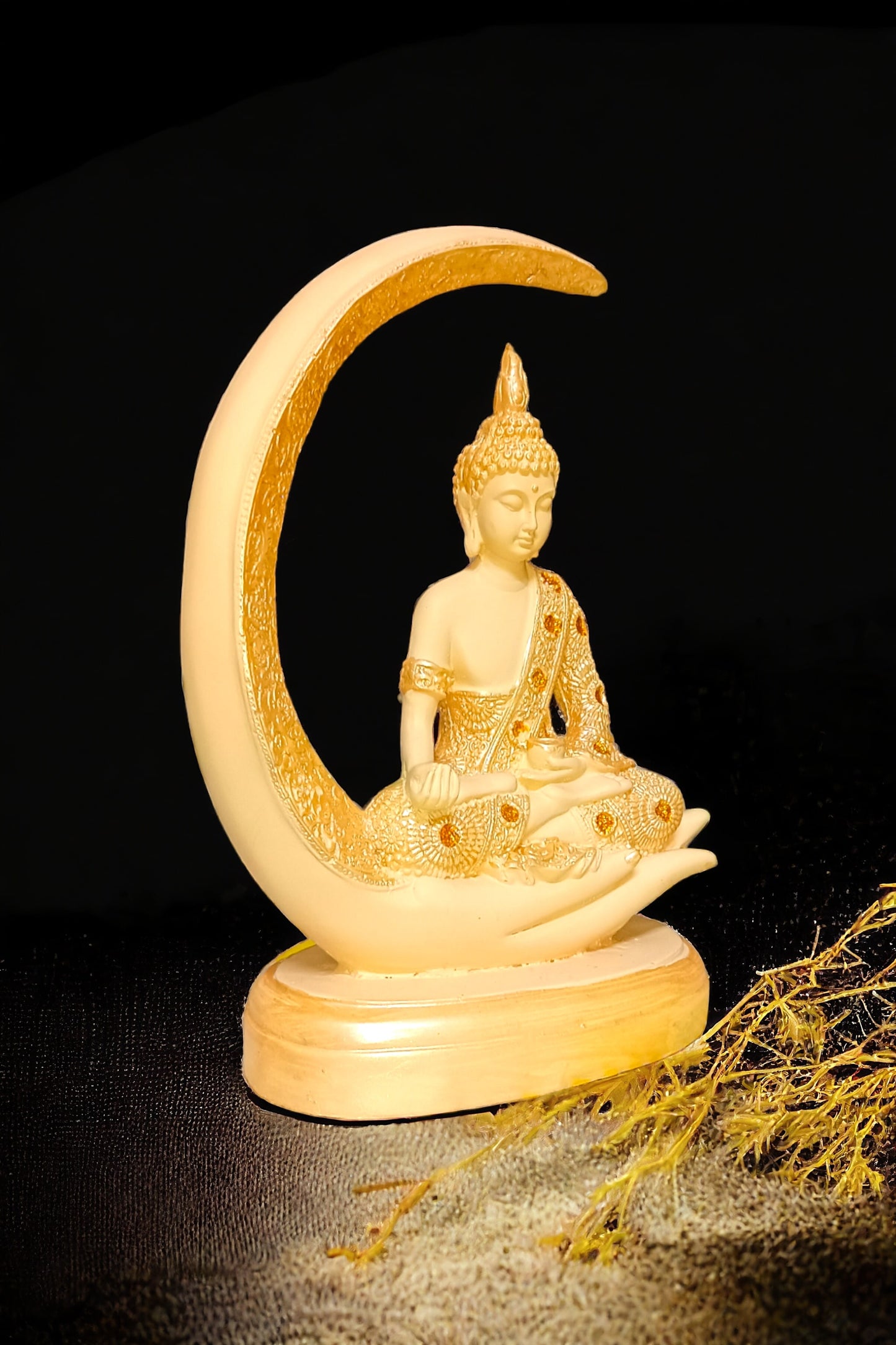 Moon Buddha Yellow