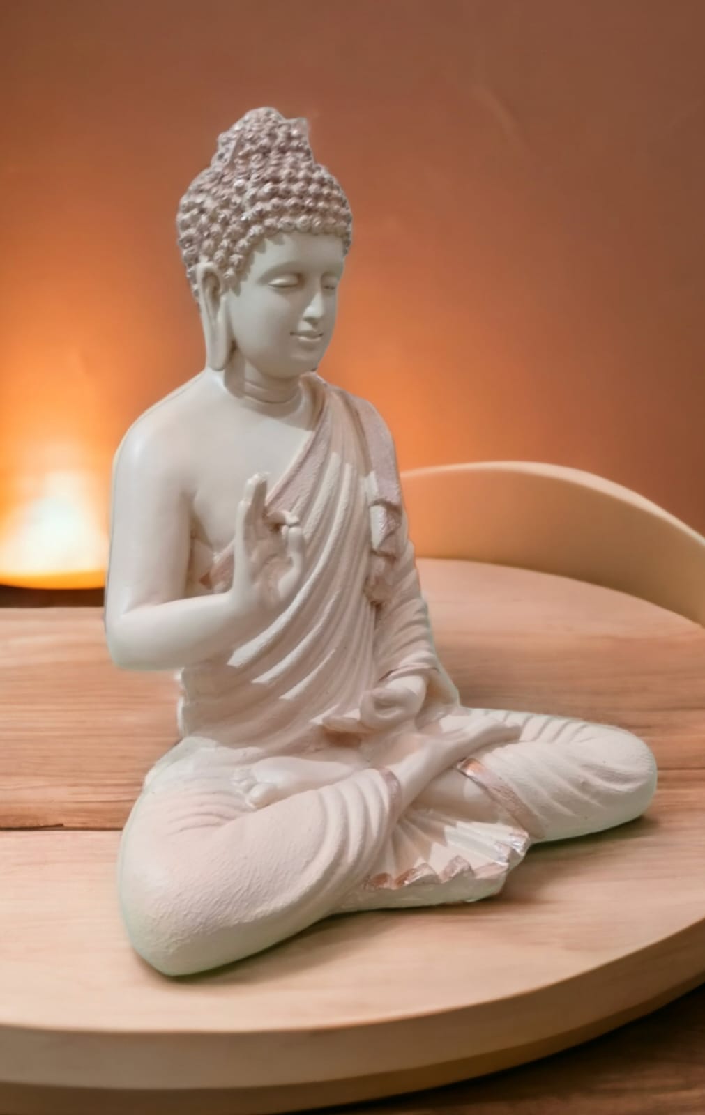 Cream Buddha