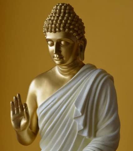 Golden White Buddha