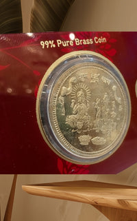 LG Brass Coin