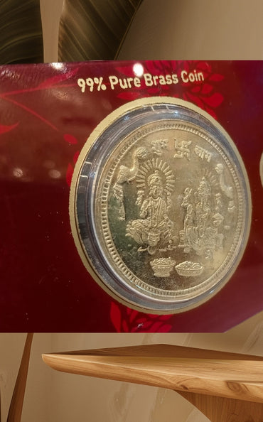 LG Brass Coin