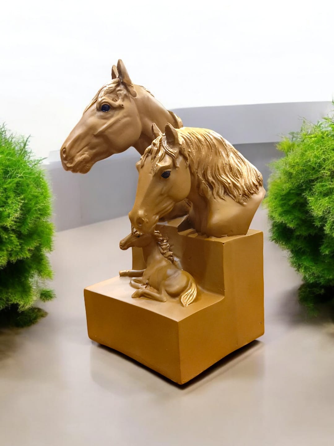 Brown Horse Family