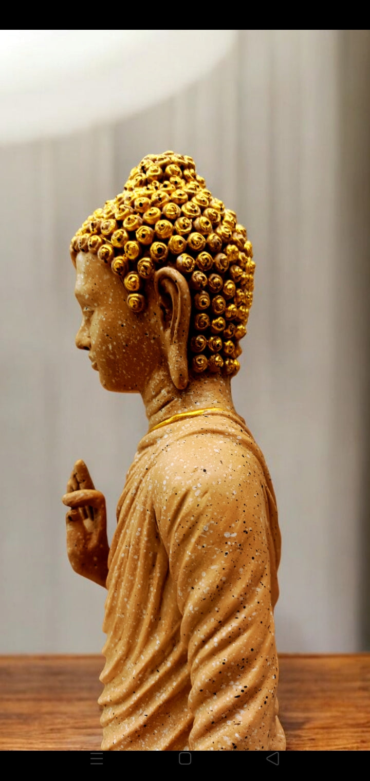 Buddha Standing  Brown