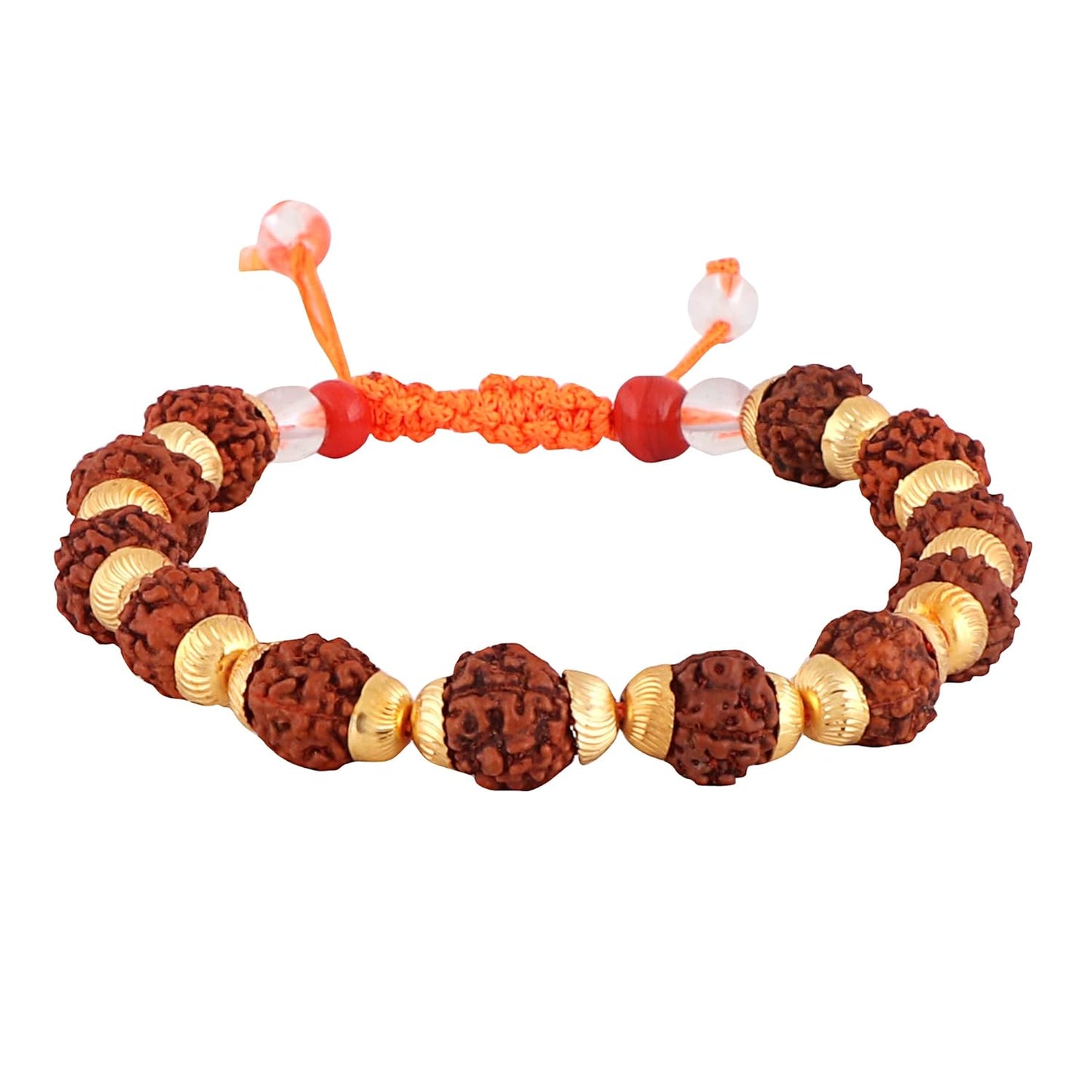 Rudraksh + Dhaga Bracelet