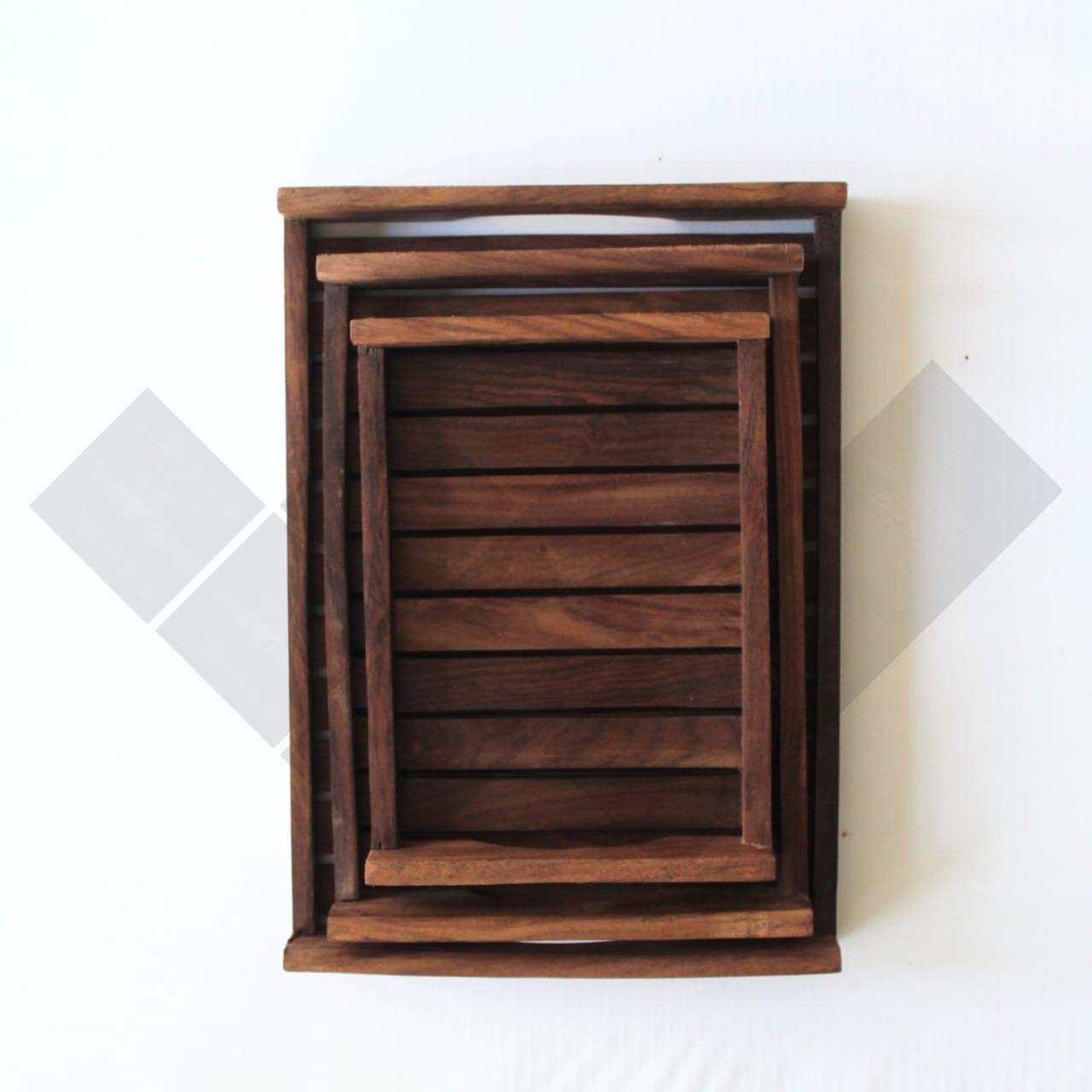 Tray set Wooden