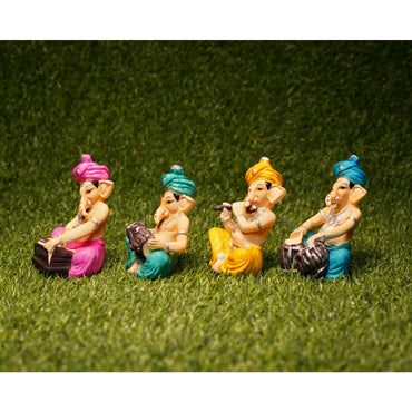 Ganesha Set Of 4 (Dev)