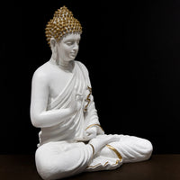 White Golden Buddha