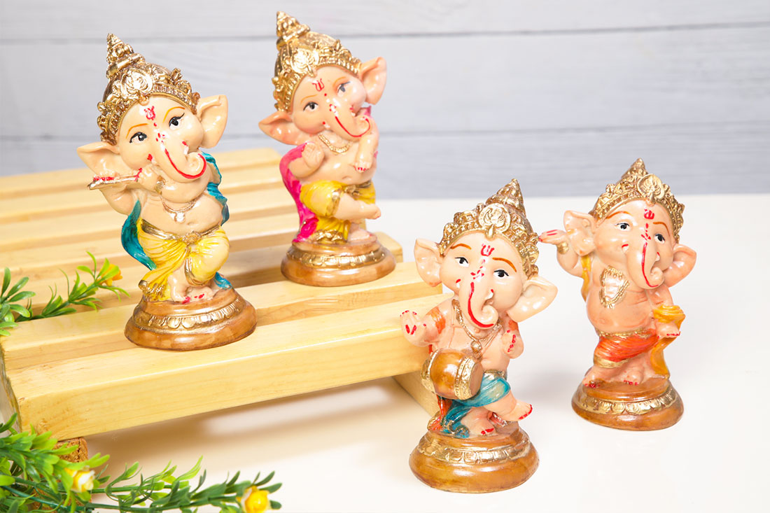 Baby Ganesha set Of 4